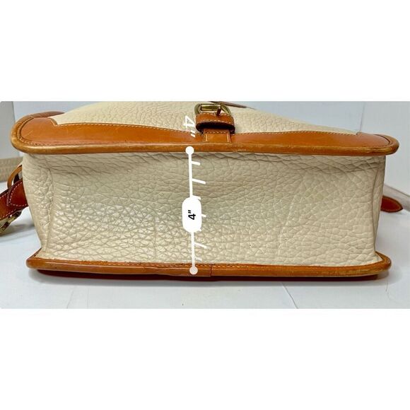 Dooney & Bourke All Weather Pebbled Leather Surry Crossbody Handbag Vintage - Picture 8 of 15